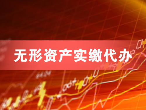 衡水无形资产实缴资本代办